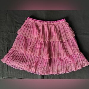Hanna Andersson purple tulle skirt EUC Size 120
